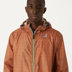 K-WAY Le Vrai 3.0 Claude Graphic - Jackets - Mid - Unisex - Twill Orange Discount