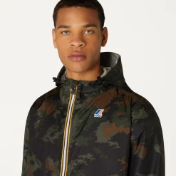 K-WAY Le Vrai 3.0 Claude Graphic - Jackets - Mid - Unisex - Dark Camouflage Fashion