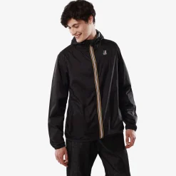 K-WAY Le Vrai 3.0 Claude Graphic - Jackets - Mid - Unisex - Tartan Blue Green Flash Sale