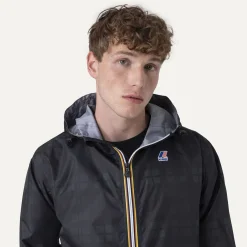 K-WAY Le Vrai 3.0 Claude Graphic - Jackets - Mid - Unisex - Tartan Blue Green Flash Sale