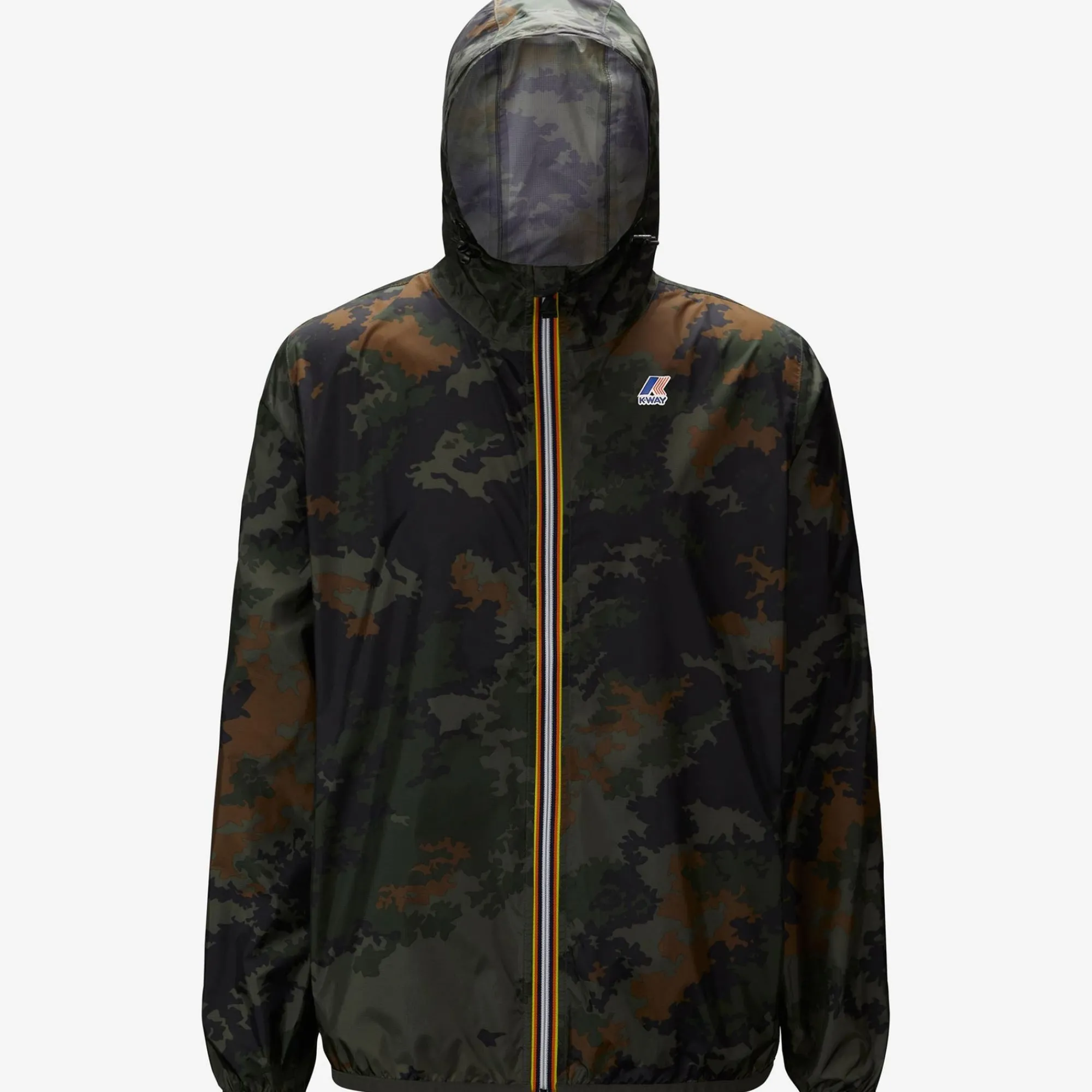 K-WAY Le Vrai 3.0 Claude Graphic - Jackets - Mid - Unisex - Dark Camouflage Discount