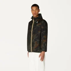 K-WAY Le Vrai 3.0 Claude Graphic - Jackets - Mid - Unisex - Dark Camouflage Discount