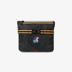 K-WAY Le Vrai 3.0 Claude Graphic - Jackets - Mid - Unisex - Camo Green Blk Clearance