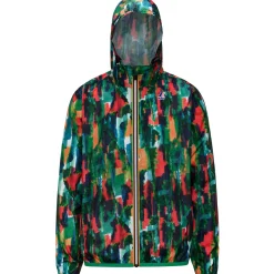 K-WAY Le Vrai 3.0 Claude Graphic - Jackets - Mid - Unisex - Multicolor Abstract Clearance