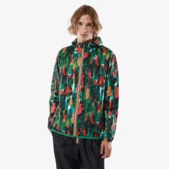 K-WAY Le Vrai 3.0 Claude Graphic - Jackets - Mid - Unisex - Multicolor Abstract Clearance