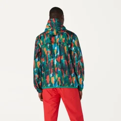 K-WAY Le Vrai 3.0 Claude Graphic - Jackets - Mid - Unisex - Multicolor Abstract Clearance