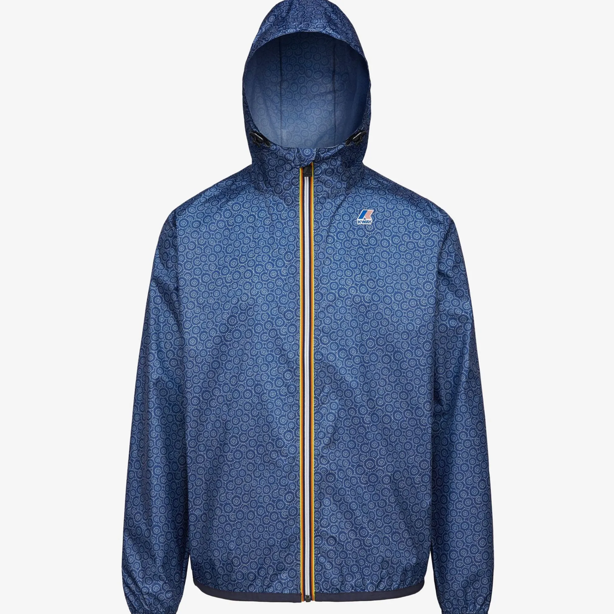 K-WAY Le Vrai 3.0 Claude Graphic - Jackets - Mid - Unisex - Circle Indigo S Outlet