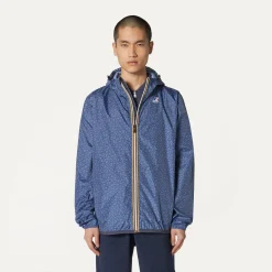 K-WAY Le Vrai 3.0 Claude Graphic - Jackets - Mid - Unisex - Circle Indigo S Outlet
