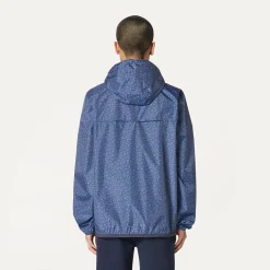 K-WAY Le Vrai 3.0 Claude Graphic - Jackets - Mid - Unisex - Circle Indigo S Outlet