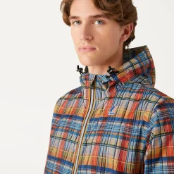 K-WAY Le Vrai 3.0 Claude Graphic - Jackets - Mid - Unisex - Madras Hot