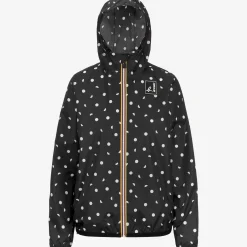K-WAY Le Vrai 3.0 Claude Graphic Agnes B - Jackets - Mid - Unisex - Ad Half Dots Outlet