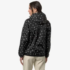 K-WAY Le Vrai 3.0 Claude Graphic Agnes B - Jackets - Mid - Unisex - Ad Half Dots Outlet