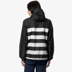 K-WAY Le Vrai 3.0 Claude Graphic Agnes B - Jackets - Mid - Unisex - Stripes Blk-Wht Cheap