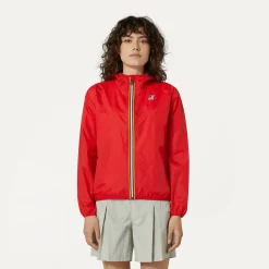 K-WAY Le Vrai 3.0 Claudette - Jackets - Mid - Woman - Red Flash Sale