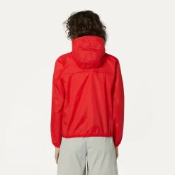 K-WAY Le Vrai 3.0 Claudette - Jackets - Mid - Woman - Red Flash Sale