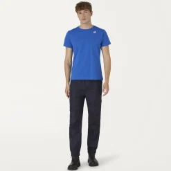 K-WAY Le Vrai 3.0 Edgard - Pants - Sport Trousers - Unisex - Blue Depth Fashion