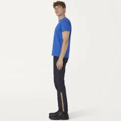 K-WAY Le Vrai 3.0 Edgard - Pants - Sport Trousers - Unisex - Blue Depth Fashion