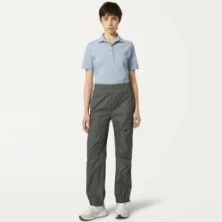 K-WAY Le Vrai 3.0 Edgard - Pants - Sport Trousers - Unisex - Green Blackish Best Sale