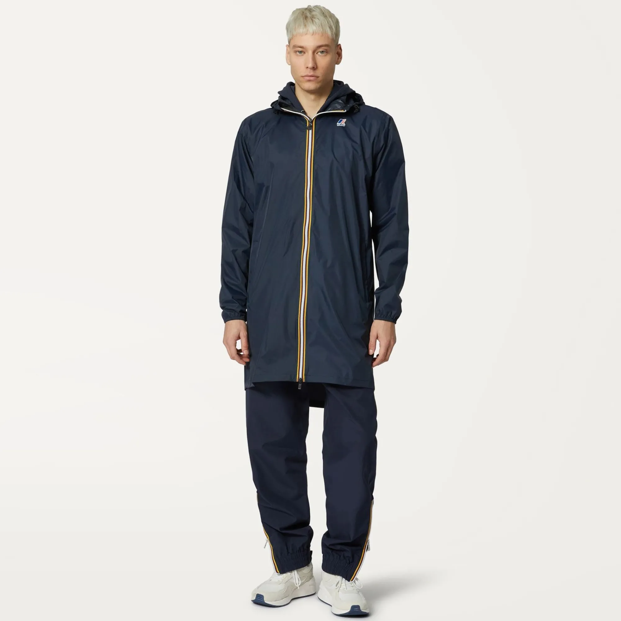 K-WAY Le Vrai 3.0 Eiffel - Jackets - Long - Unisex - Blue Depth Clearance