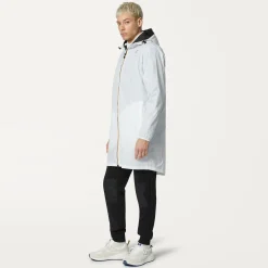 K-WAY Le Vrai 3.0 Eiffel - Jackets - Long - Unisex - White Store