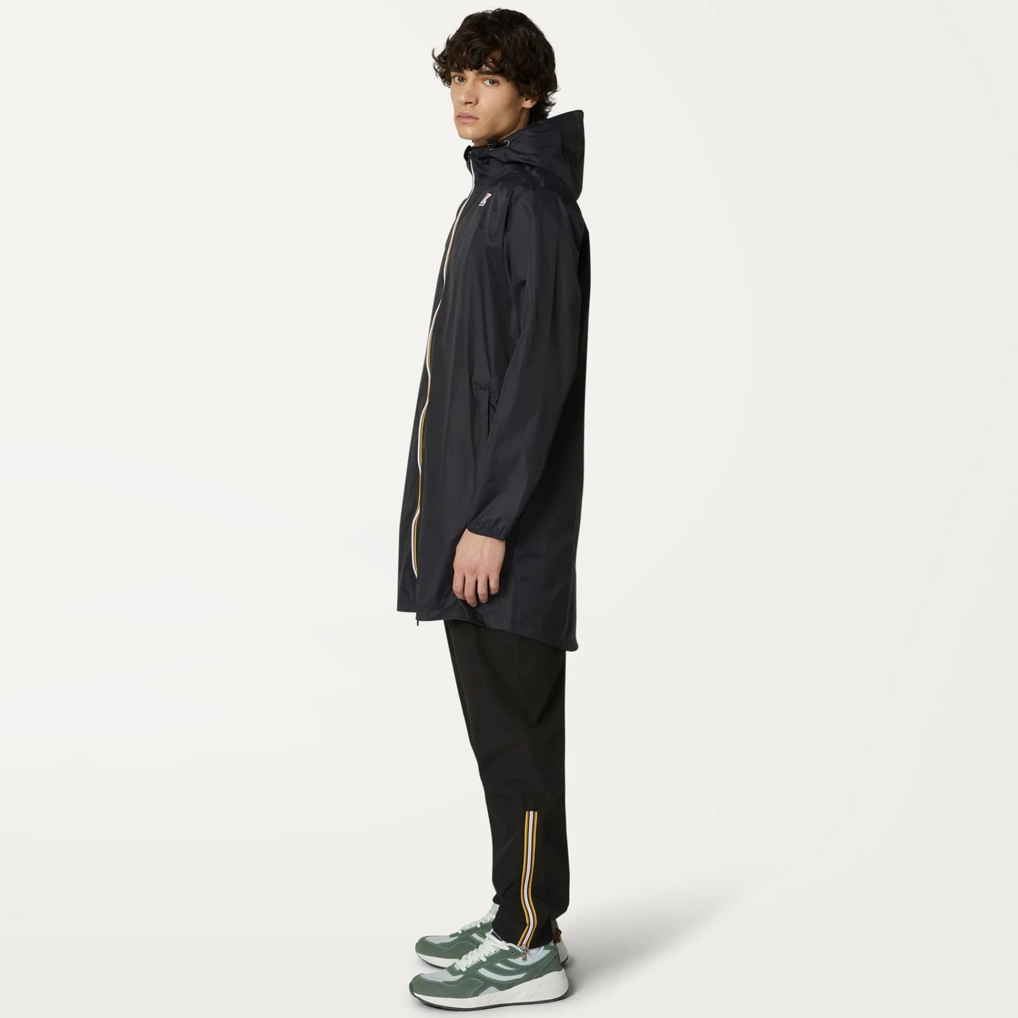 K-WAY Le Vrai 3.0 Eiffel - Jackets - Long - Unisex - Black Pure Flash Sale