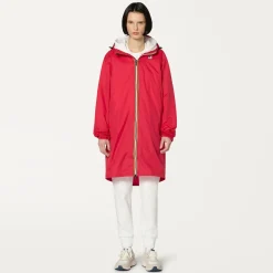 K-WAY Le Vrai 3.0 Eiffel - Jackets - Long - Unisex - Red Berry Discount