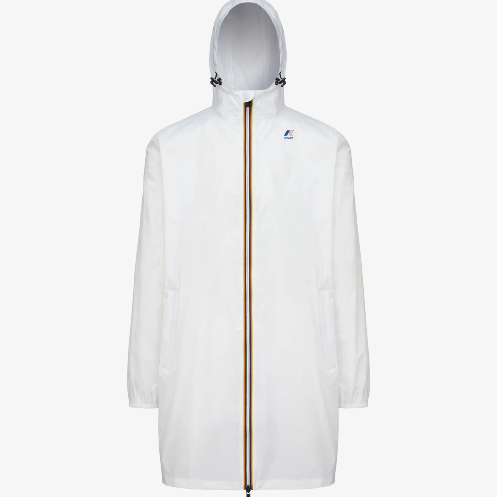 K-WAY Le Vrai 3.0 Eiffel - Jackets - Long - Unisex - White Store