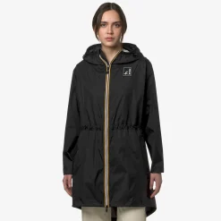 K-WAY Le Vrai 3.0 Elysee Agnes B - Jackets - 3/4 Length - Unisex - Black Pure Clearance