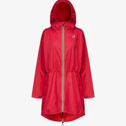 K-WAY Le Vrai 3.0 Elysees - Jackets - 3/4 Length - Unisex - Red Berry Hot