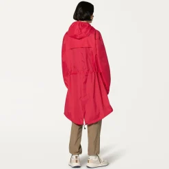 K-WAY Le Vrai 3.0 Elysees - Jackets - 3/4 Length - Unisex - Red Berry Hot