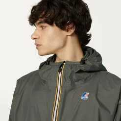 K-WAY Le Vrai 3.0 Elysees - Jackets - 3/4 Length - Unisex - Green Blackish Shop