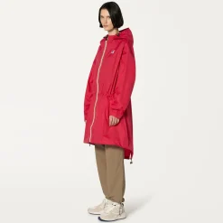 K-WAY Le Vrai 3.0 Elysees - Jackets - 3/4 Length - Unisex - Red Berry Sale