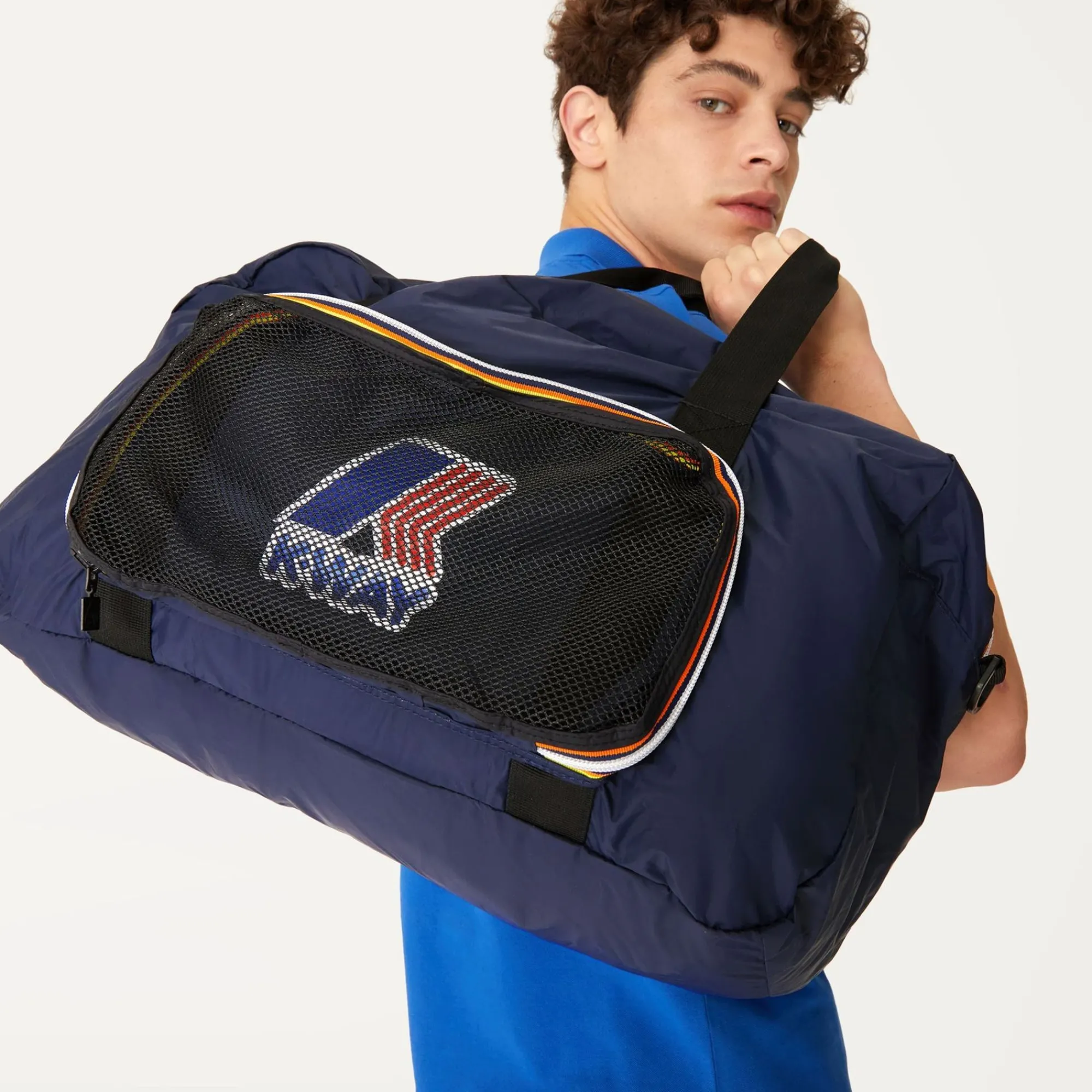 K-WAY Le Vrai 3.0 Emilien - Bags - Duffle - Unisex - Blue Depth Online