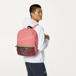K-WAY Le Vrai 3.0 Francois - Bags - Backpack - Unisex - Pink Md Cheap
