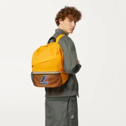 K-WAY Le Vrai 3.0 Francois - Bags - Backpack - Unisex - Orange Cheap