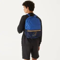 K-WAY Le Vrai 3.0 Francois - Bags - Backpack - Unisex - Blue Royal Marine Outlet