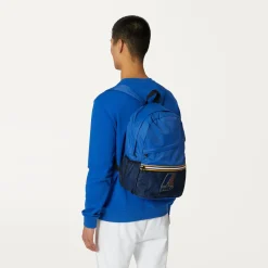 K-WAY Le Vrai 3.0 Francois - Bags - Backpack - Unisex - Blue Royal Marine Outlet