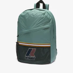K-WAY Le Vrai 3.0 Francois - Bags - Backpack - Unisex - Green Acquamarina New