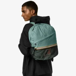 K-WAY Le Vrai 3.0 Francois - Bags - Backpack - Unisex - Green Acquamarina New