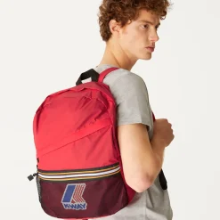 K-WAY Le Vrai 3.0 Francois - Bags - Backpack - Unisex - Red Flash Sale