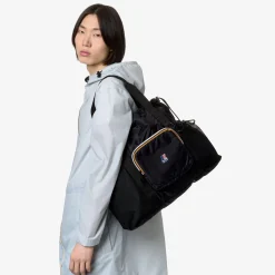 K-WAY Le Vrai 3.0 Jeanette - Bags - Tote Bag - Unisex - Black Pure Cheap