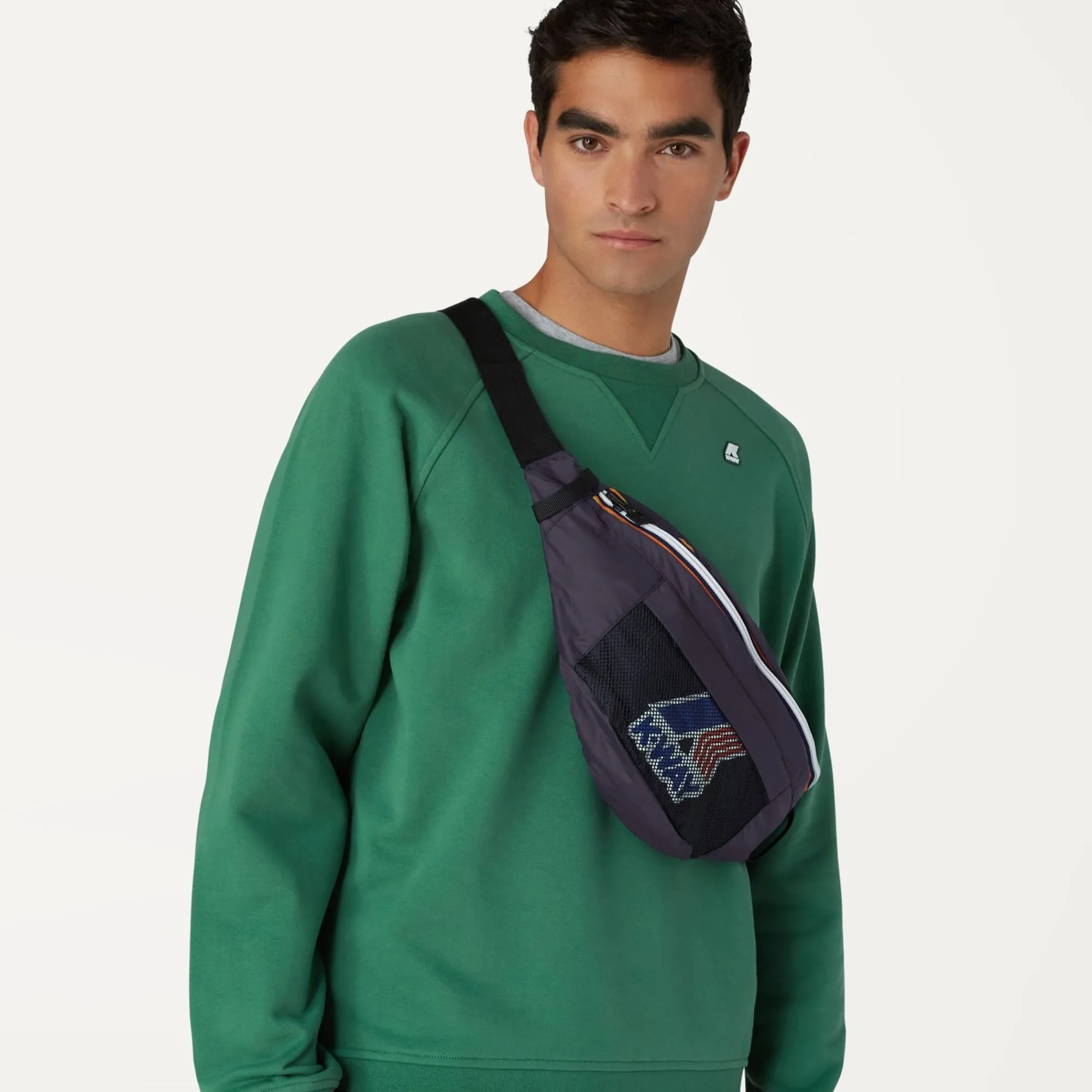 K-WAY Le Vrai 3.0 Kilian - Small Accessories - Waistbag - Unisex - Blue Depth Best
