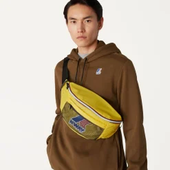 K-WAY Le Vrai 3.0 Kilian - Small Accessories - Waistbag - Unisex - Yellow Dk Outlet