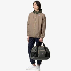K-WAY Le Vrai 3.0 Marcel - Bags - Duffle - Unisex - Green Blackish Sale