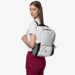 K-WAY Le Vrai 3.0 Michel - Bags - Backpack - Unisex - White Cheap