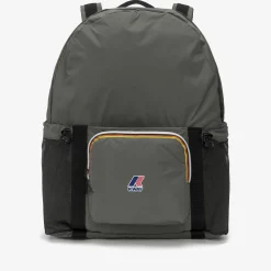 K-WAY Le Vrai 3.0 Michel - Bags - Backpack - Unisex - Green Blackish Sale