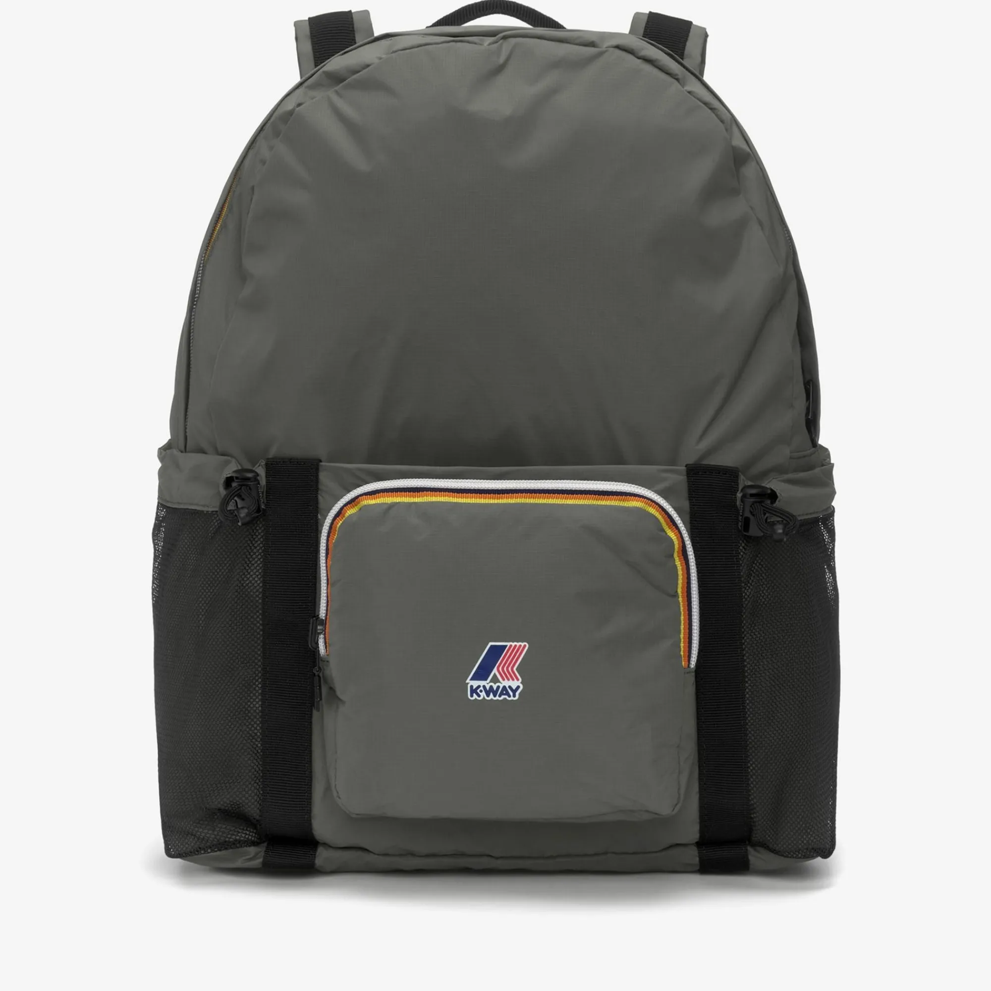 K-WAY Le Vrai 3.0 Michel - Bags - Backpack - Unisex - Green Blackish Sale