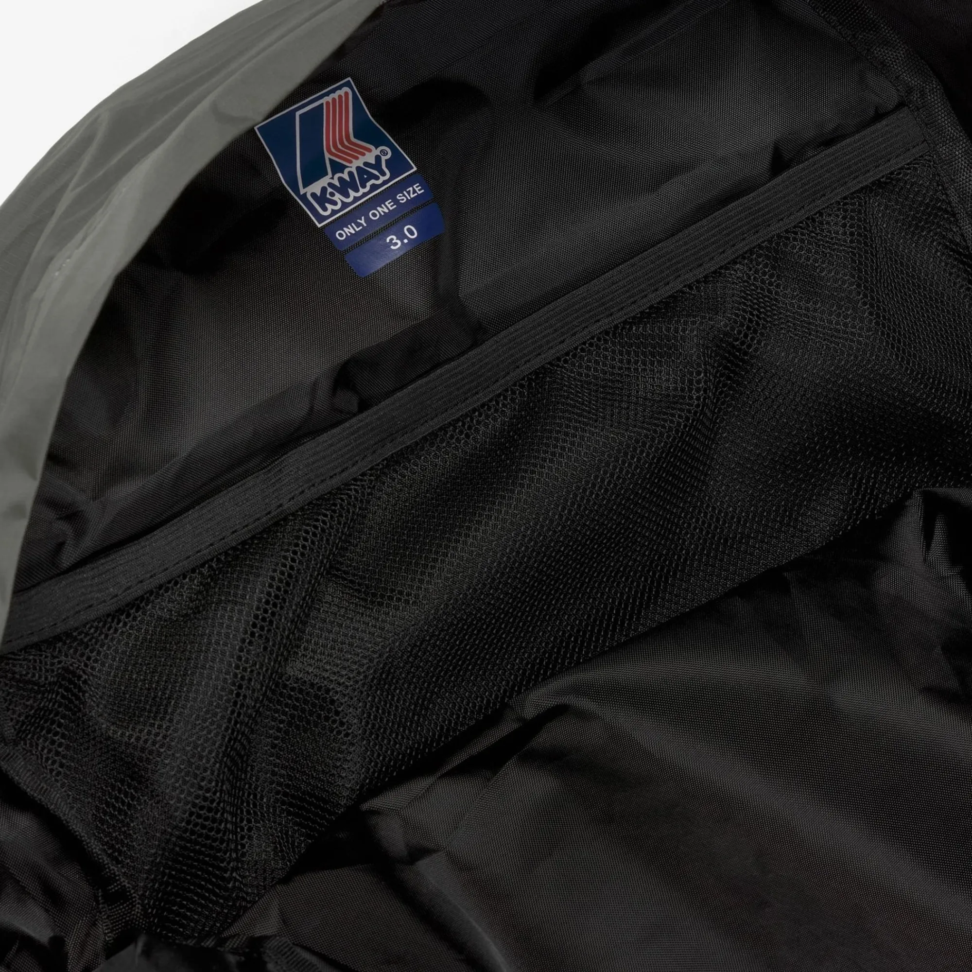 K-WAY Le Vrai 3.0 Michel - Bags - Backpack - Unisex - Green Blackish Sale