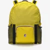 K-WAY Le Vrai 3.0 Michel - Bags - Backpack - Unisex - Yellow Dk Outlet