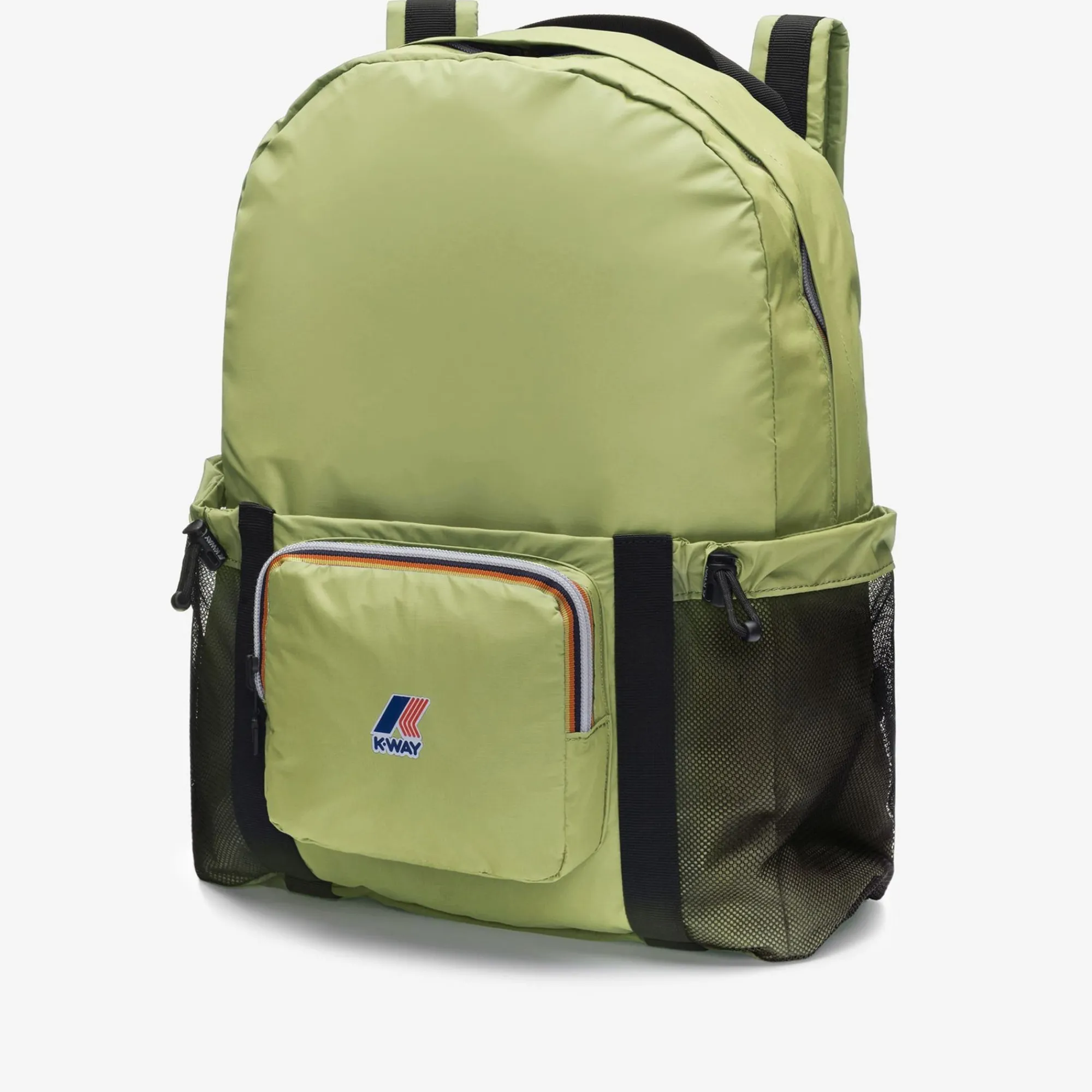 K-WAY Le Vrai 3.0 Michel - Bags - Backpack - Unisex - Green Celery Shop
